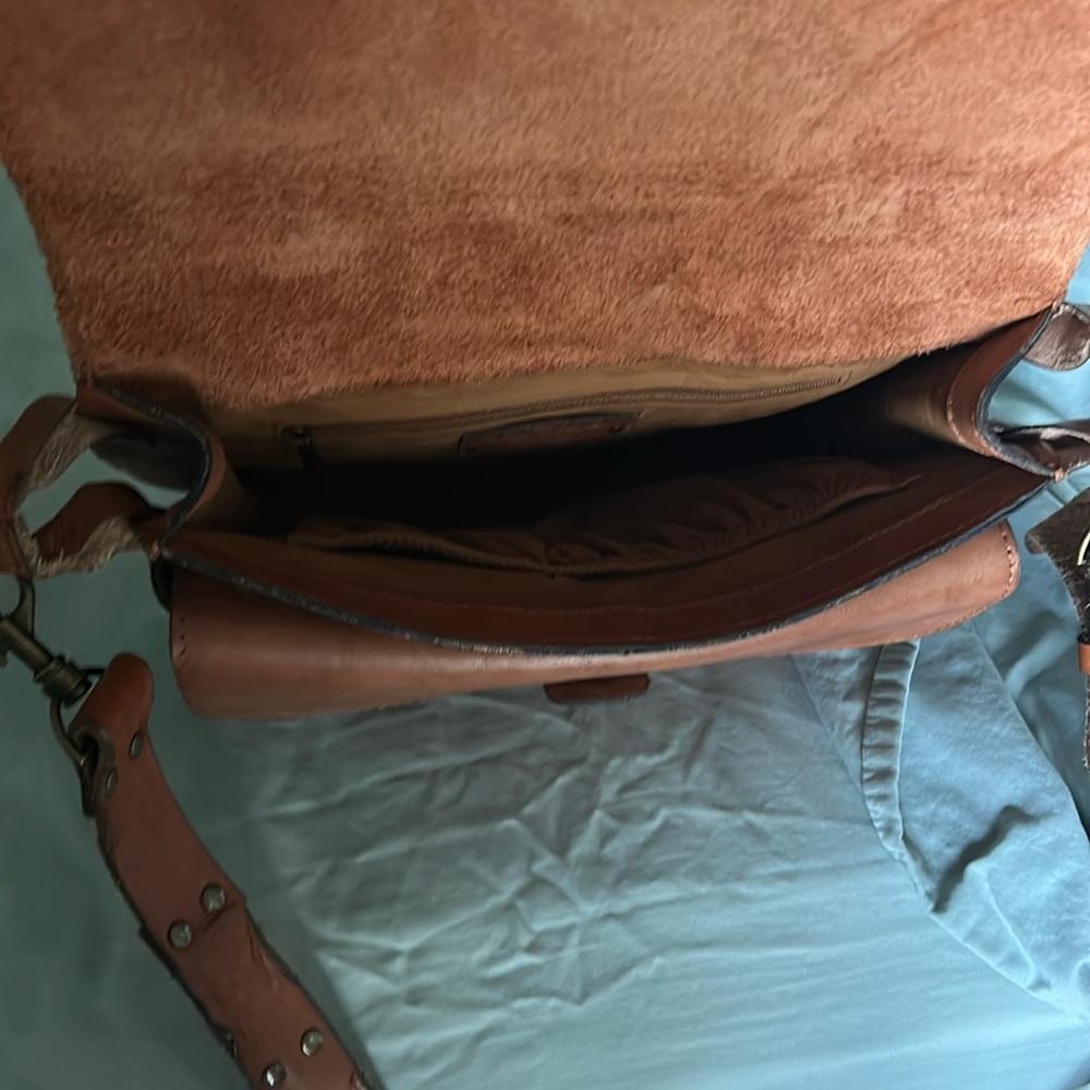 PATRICIA NASH Denim & Leather Shoulder Bag - Picture 5 of 12